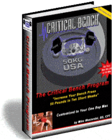 Critical Bench 2.0 program review