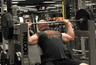 heavy seated shoulder press