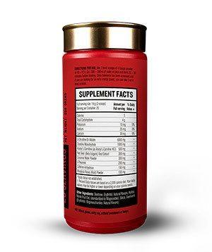 4 gauge pre workout ingredients label