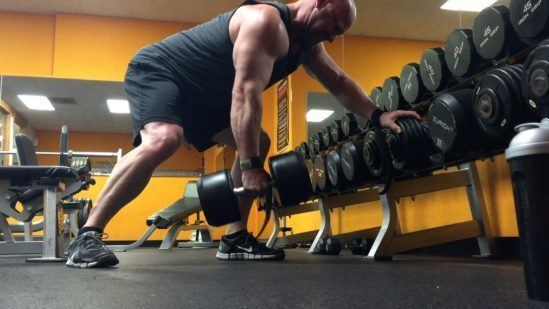 dumbbell rows back exercise