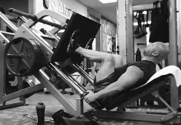 leg press leg workout