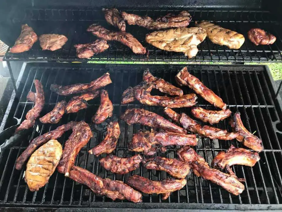 5000 calorie meal plan grilling BBQ ribs and chicken