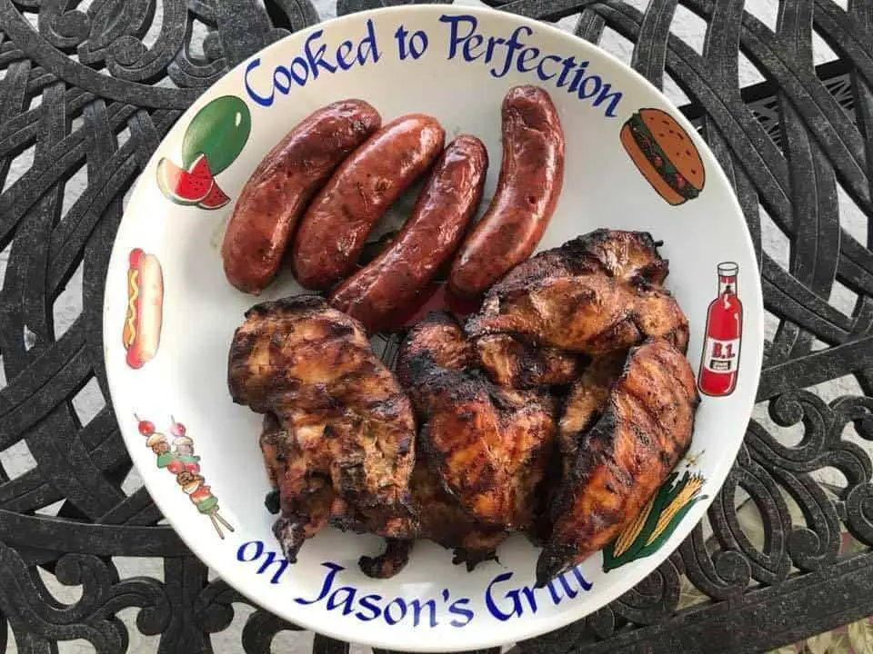 meal plan for strength and power grilled chicken and sausage