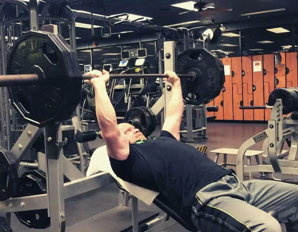 incline barbell press chest day chest exercises