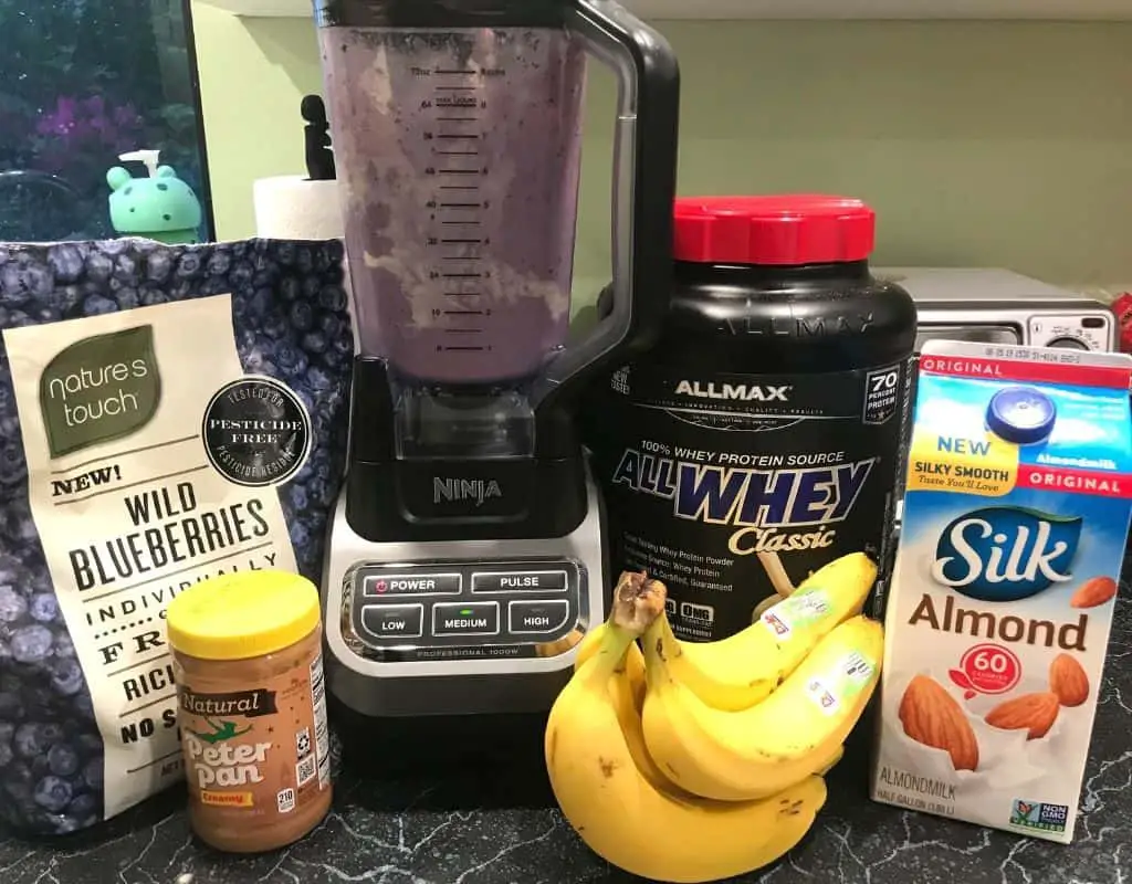 muscle building post workout shake