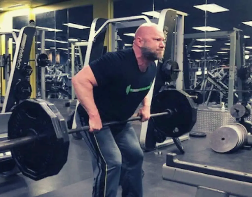 Barbell Rows back exercises for bodybuilding mass