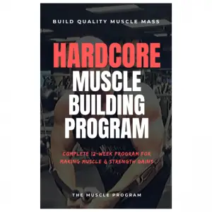 Hardcore Muscle Building Program ebook cover