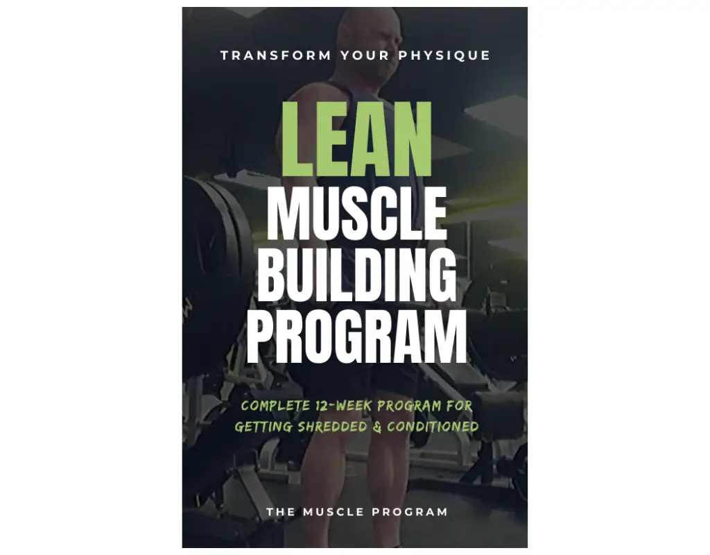 Lean Muscle Building Program ebook cover
