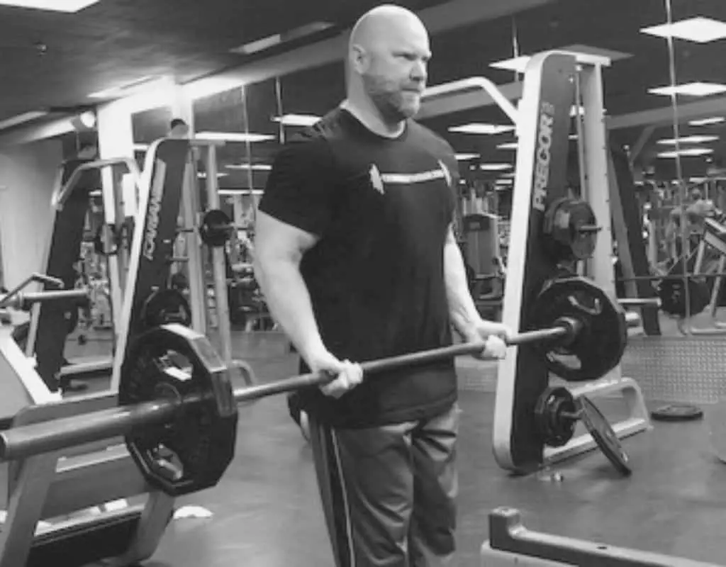 Barbell curls - bw