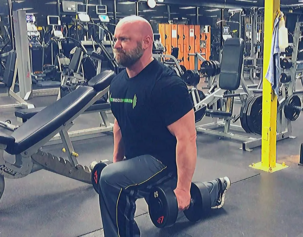 Dumbbell Lunges