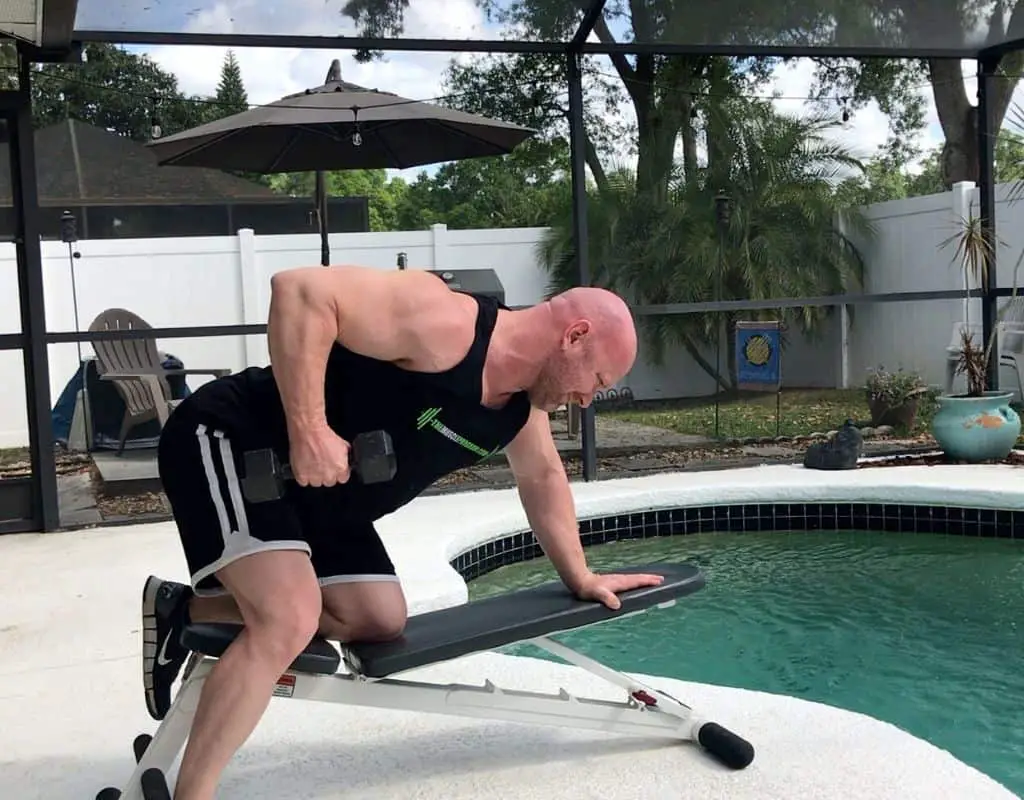Dumbbells - back - dumbbell rows2