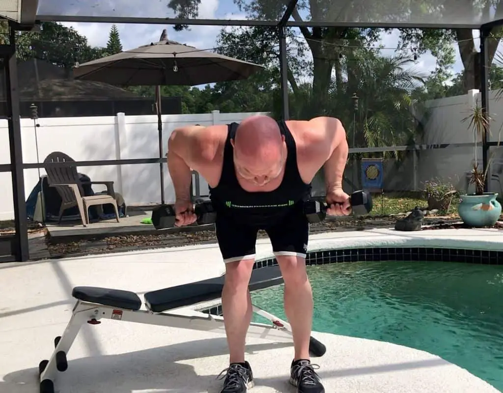 Dumbbells - back - reverse grip bentover rows2