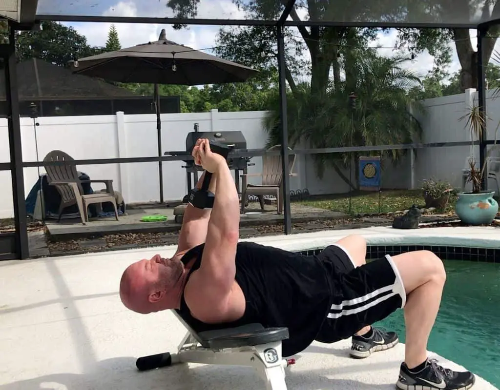 Dumbbells - chest - pullovers