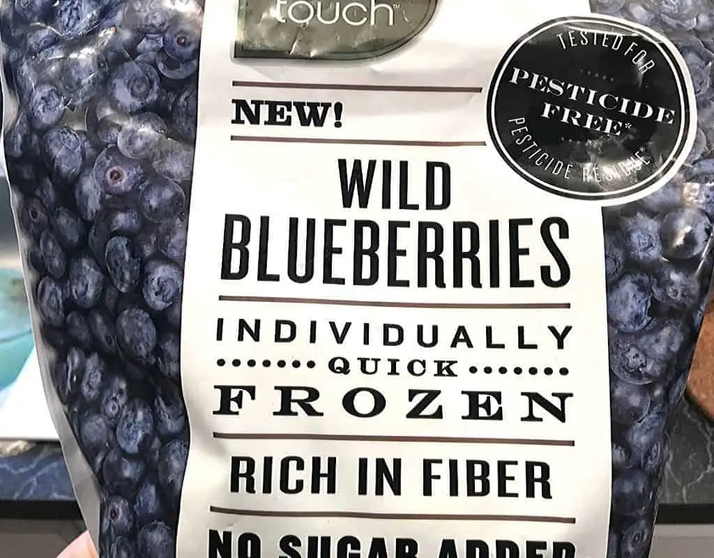 Food - organiz blueberries