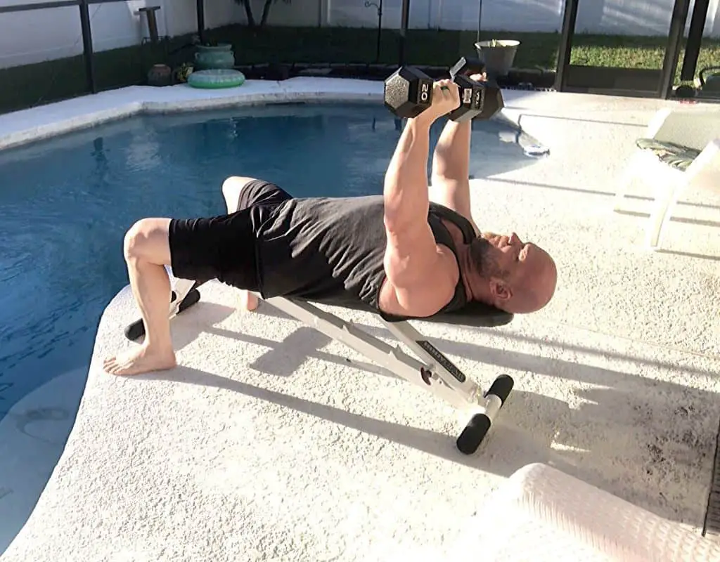 Dumbbell press unilateral