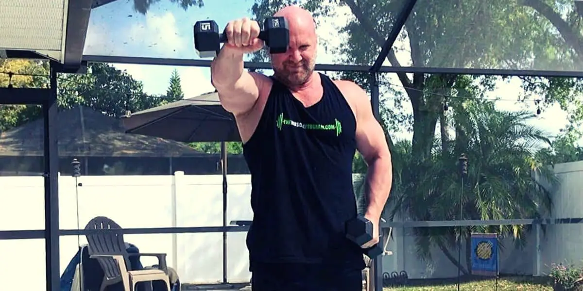 ultra high rep shoulder workout at home with dumbbells