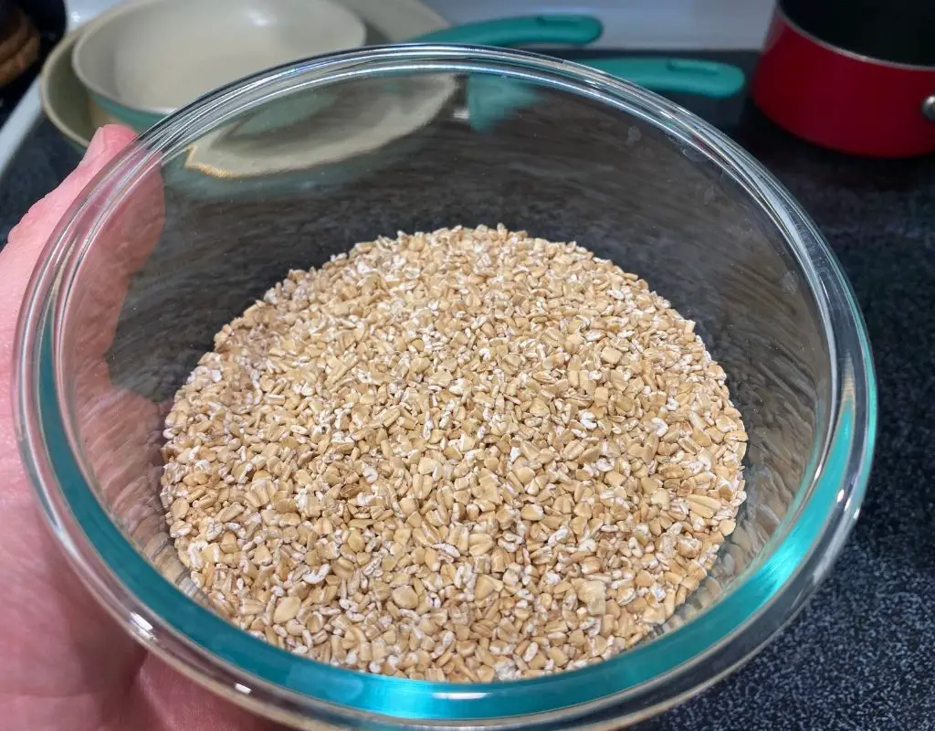 food - steel cut oats