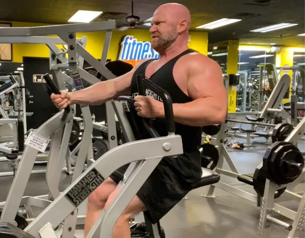 hammer strength rows unilateral