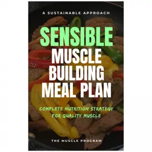Sensible Muscle Building Meal Plan eBook cover