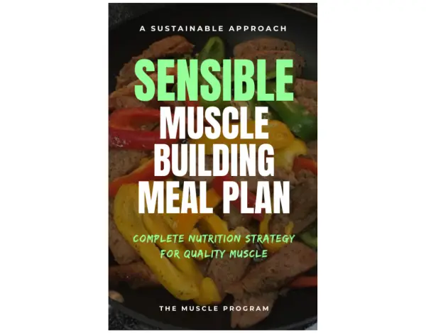 Sensible Muscle Building Meal Plan eBook cover